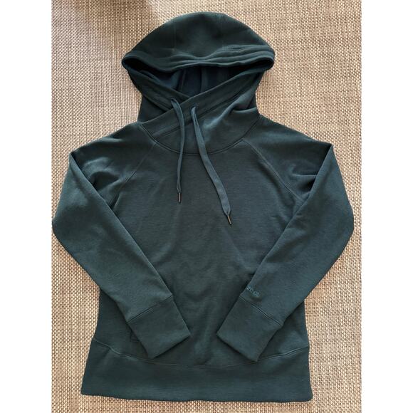 MARMOT Women's Rowan Hoodie Sweater Sweatshirt Deep Teal Heather M Active Hiking - Picture 1 of 7